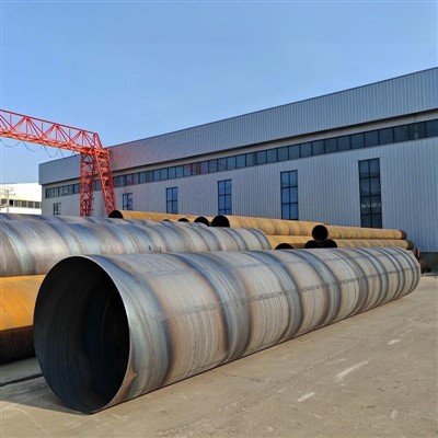 Large diameter spiral welded ekyuma payipu .
